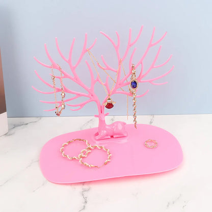 1 Piece Plastic IG Style Artistic Tree Jewelry Display Jewelry Rack