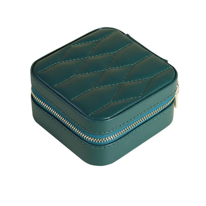 1 Piece Pu Leather Elegant Daily Solid Color Jewelry Boxes