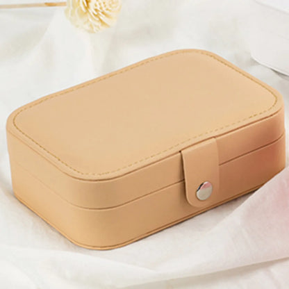 1 Piece Pu Leather Simple Style Classic Style Holiday Daily Solid Color Jewelry Boxes