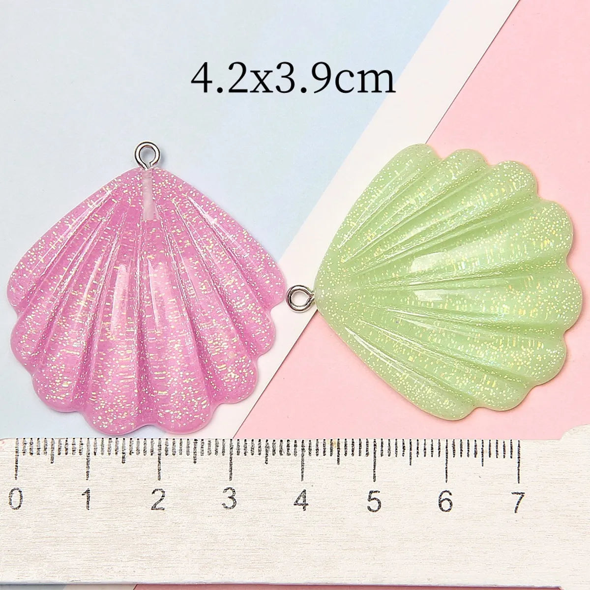 1 Piece Resin Shell Pendant