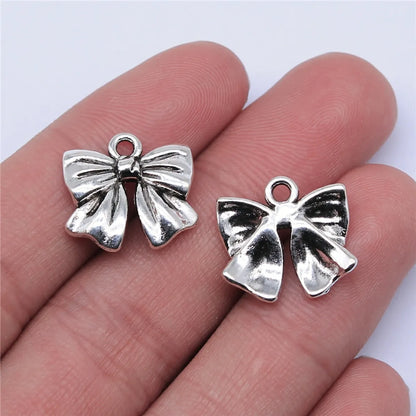 1 Piece Retro Bow Knot Alloy Plating Pendant Jewelry Accessories