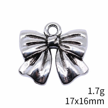 1 Piece Retro Bow Knot Alloy Plating Pendant Jewelry Accessories