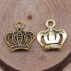 1 Piece Retro Crown Alloy Plating Pendant Jewelry Accessories