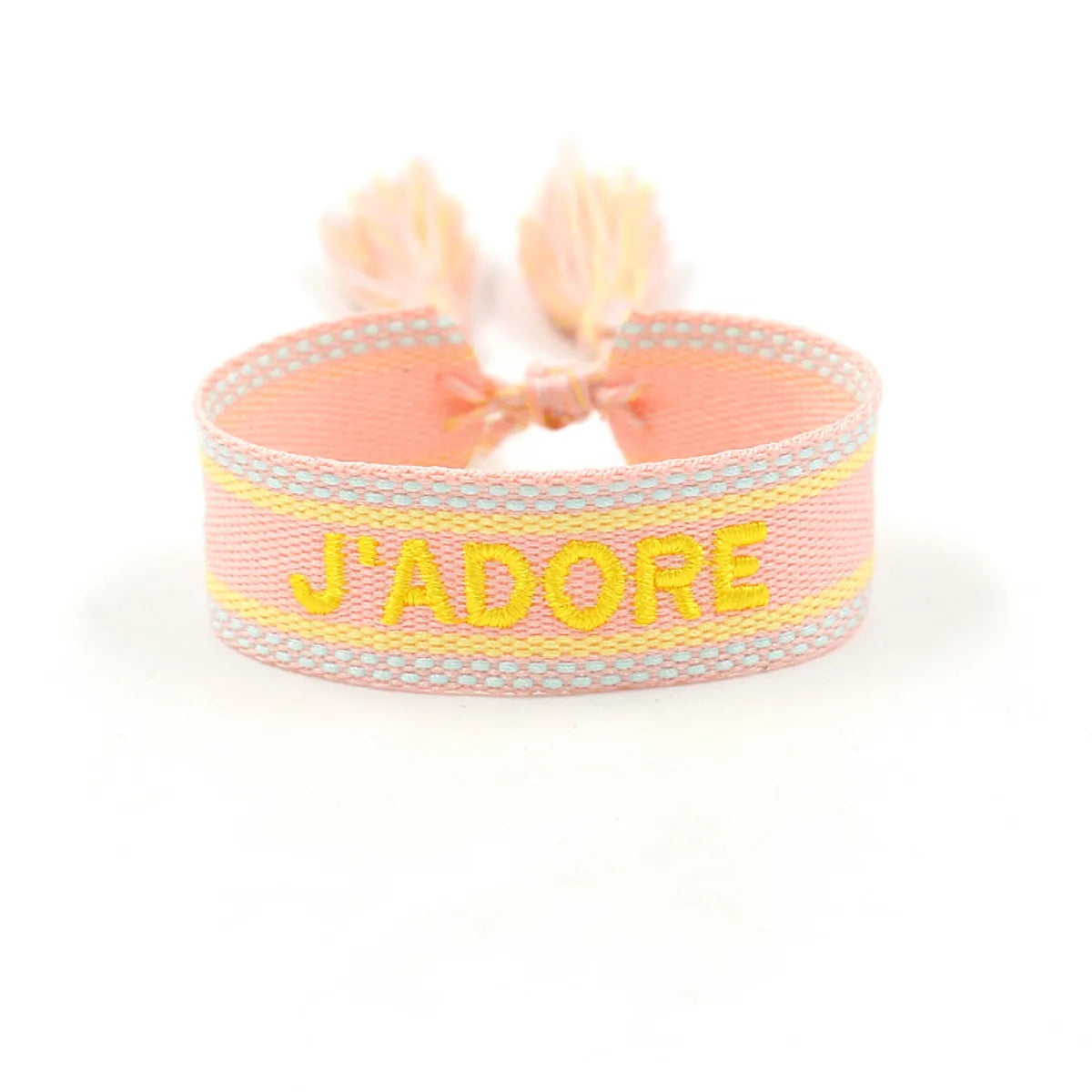 Retro Letter Polyester Unisex Bracelets