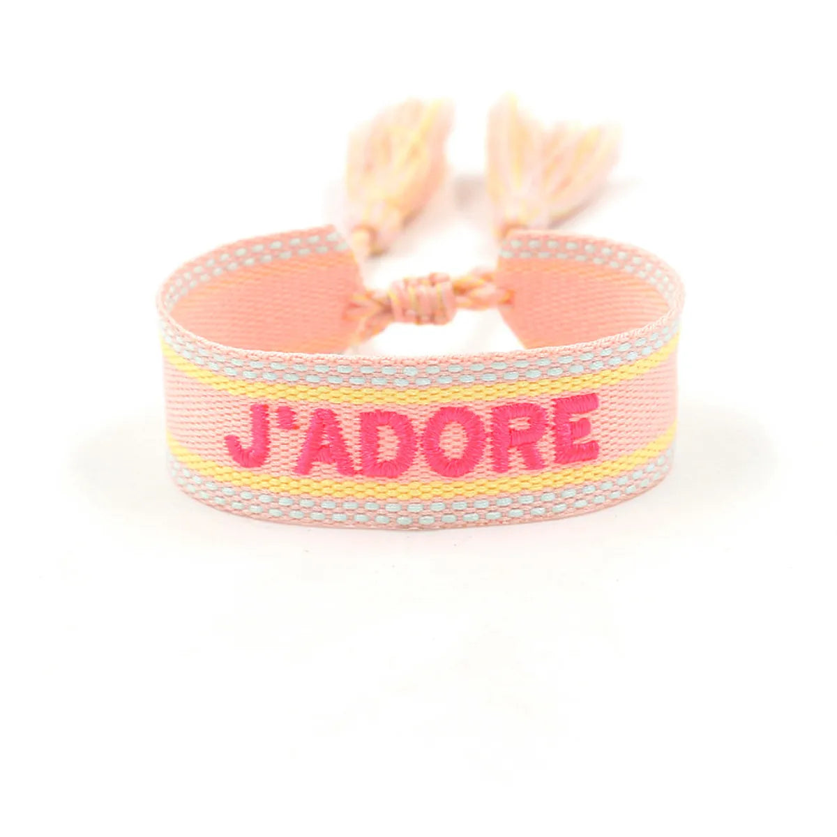 Retro Letter Polyester Unisex Bracelets