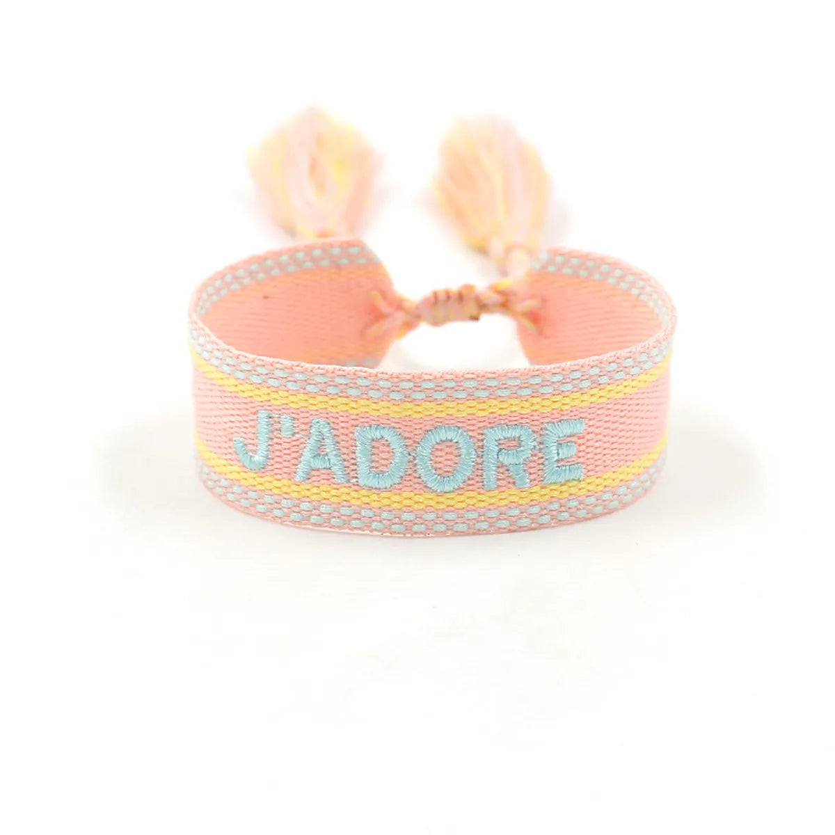 Retro Letter Polyester Unisex Bracelets