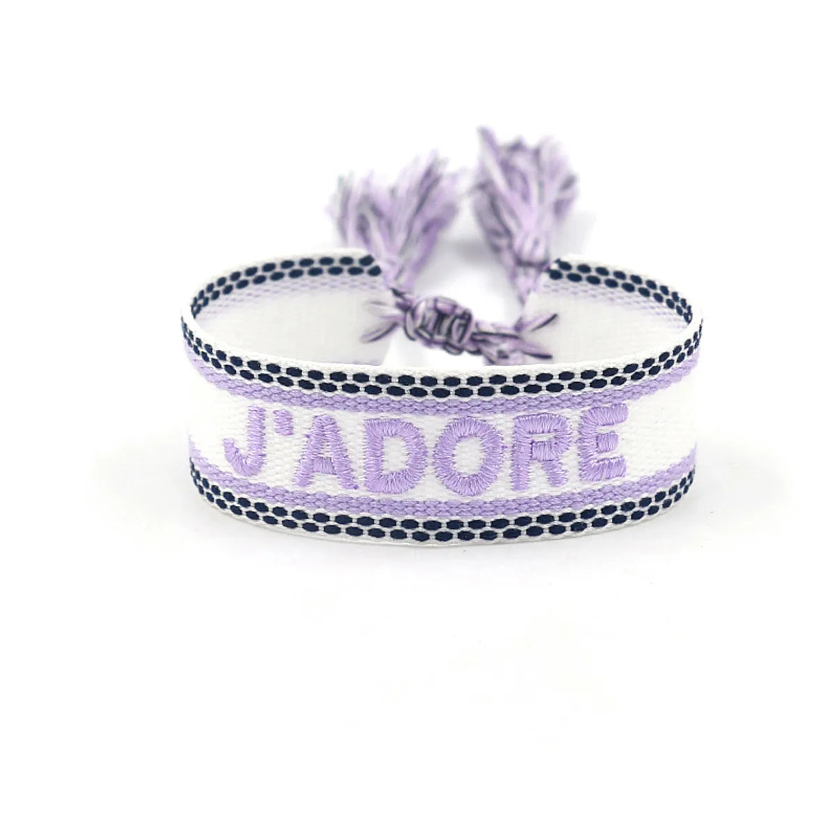 Retro Letter Polyester Unisex Bracelets