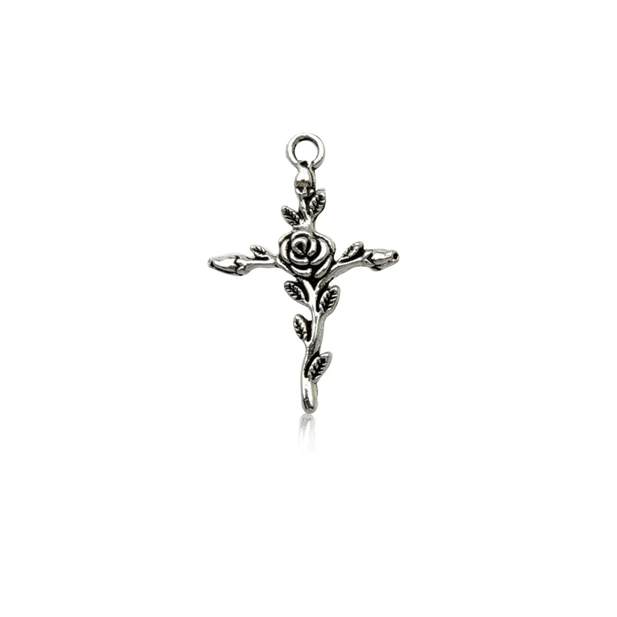 1 Piece Retro Simple Style Cross Alloy Plating Jewelry Accessories