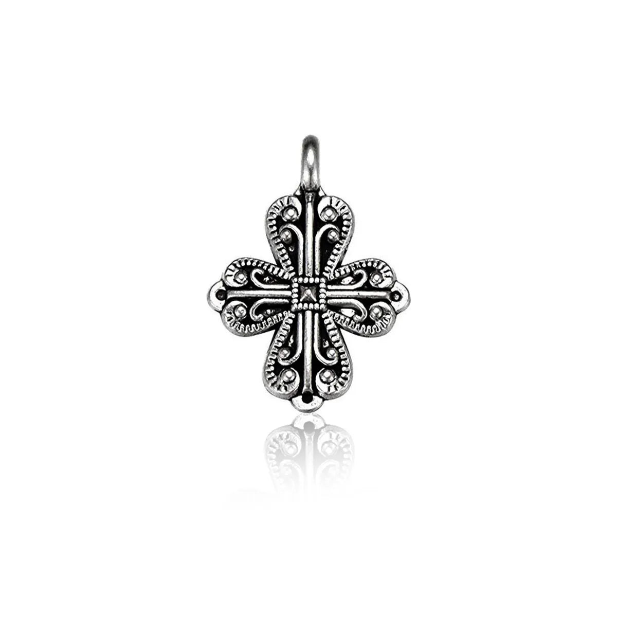 1 Piece Retro Simple Style Cross Alloy Plating Jewelry Accessories