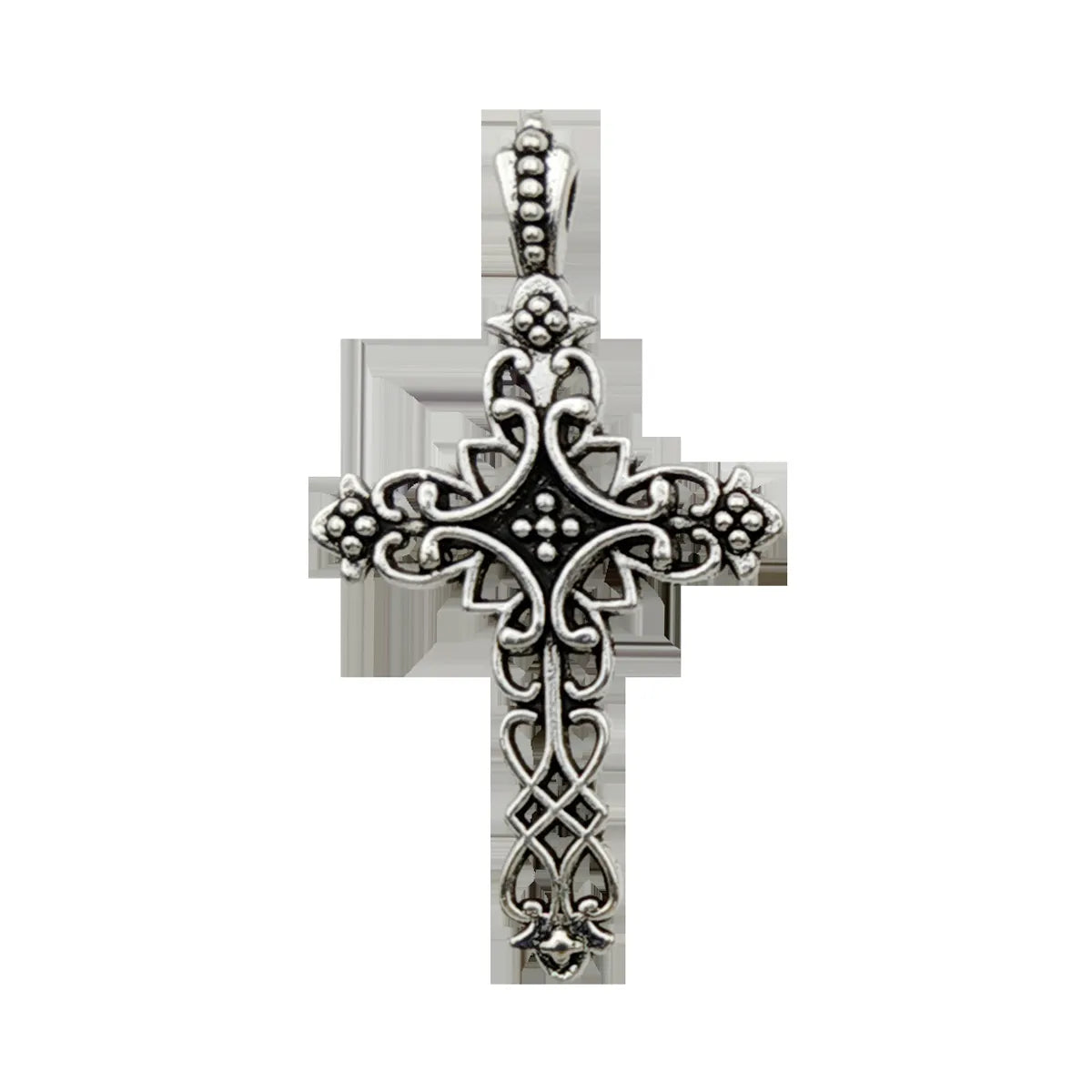 1 Piece Retro Simple Style Cross Alloy Plating Jewelry Accessories