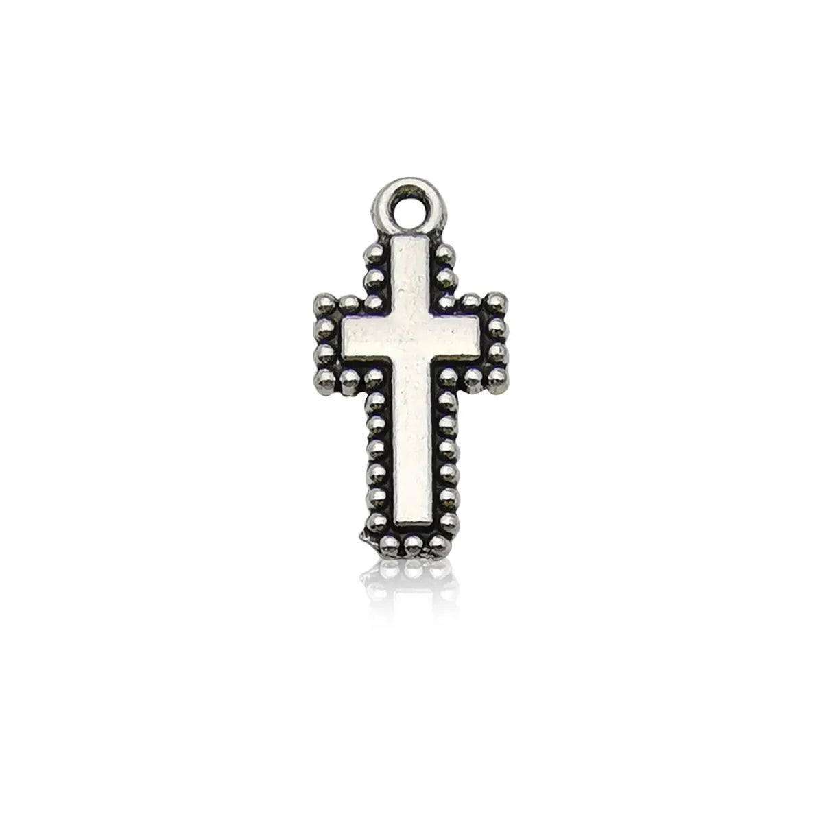 1 Piece Retro Simple Style Cross Alloy Plating Jewelry Accessories