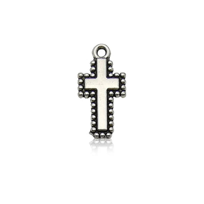 1 Piece Retro Simple Style Cross Alloy Plating Jewelry Accessories