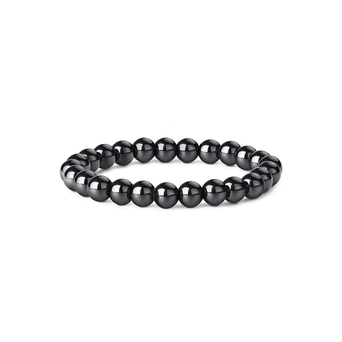 Simple Style Ball Haematite Bracelets