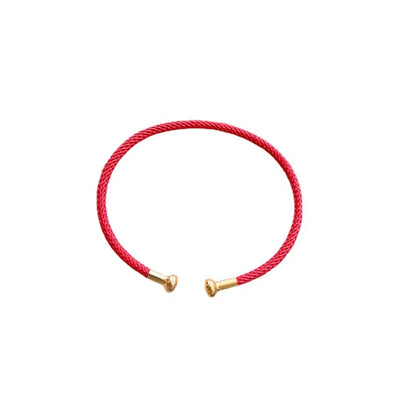 Simple Style C Shape Metal Plating Women's Bangle