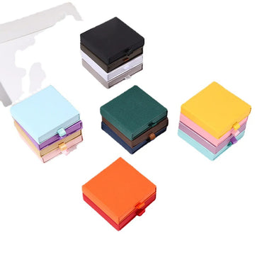 1 Piece Simple Style Daily Solid Color Jewelry Boxes