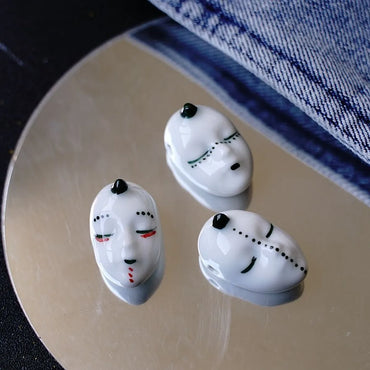 1 Piece Simple Style Doll Ceramics Unisex Necklace