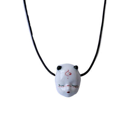 1 Piece Simple Style Doll Ceramics Unisex Necklace