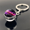 1 Piece Simple Style Earth Zinc Alloy Patchwork Unisex Keychain