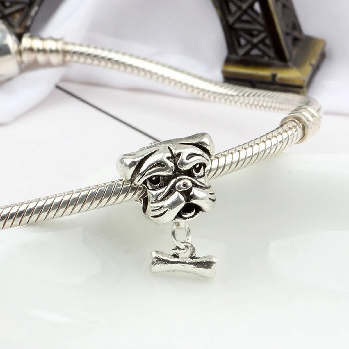 1 Piece Simple Style Fox  Elephant Alloy Plating Pendants