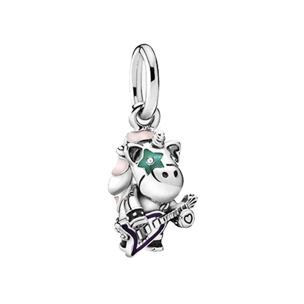 1 Piece Simple Style Fox  Elephant Alloy Plating Pendants