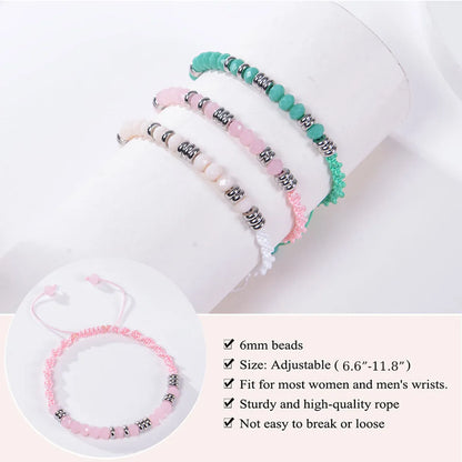 1 Piece Simple Style Geometric Artificial Crystal Rope Women's Bracelets