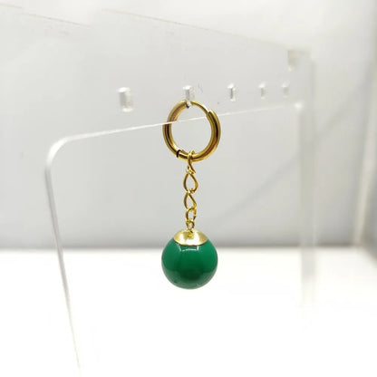 1 Piece Simple Style Geometric Plastic Drop Earrings