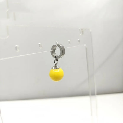 1 Piece Simple Style Geometric Plastic Drop Earrings