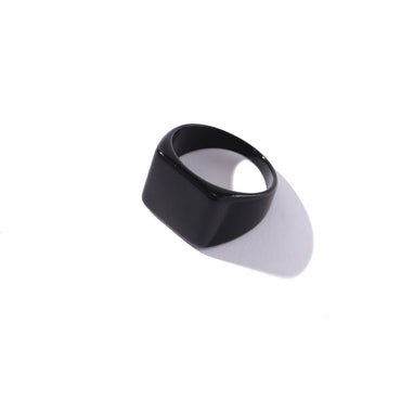 Simple Style Geometric Stainless Steel Men'S Rings