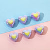 1 Piece Arylic Heart Shape Beads