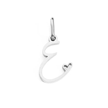 1 Piece Simple Style Letter Stainless Steel Plating Pendant Jewelry Accessories