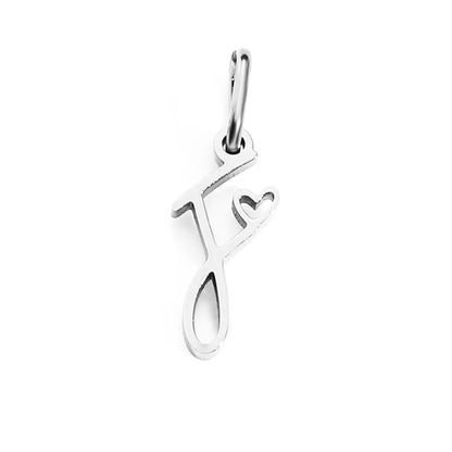 1 Piece Simple Style Letter Stainless Steel Plating Pendant Jewelry Accessories