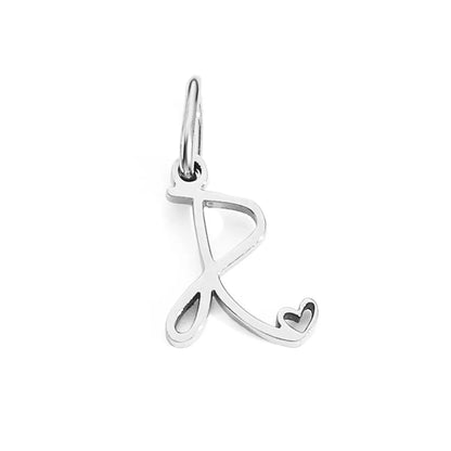 1 Piece Simple Style Letter Stainless Steel Plating Pendant Jewelry Accessories