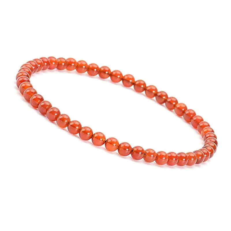 1 Piece Simple Style Round Natural Stone Beaded Bracelets