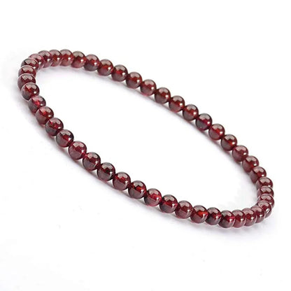 1 Piece Simple Style Round Natural Stone Beaded Bracelets