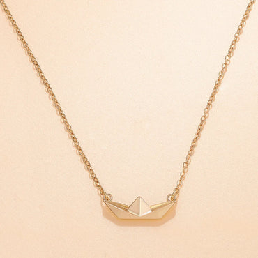 1 Piece Simple Style Ship Alloy Unisex Pendant Necklace