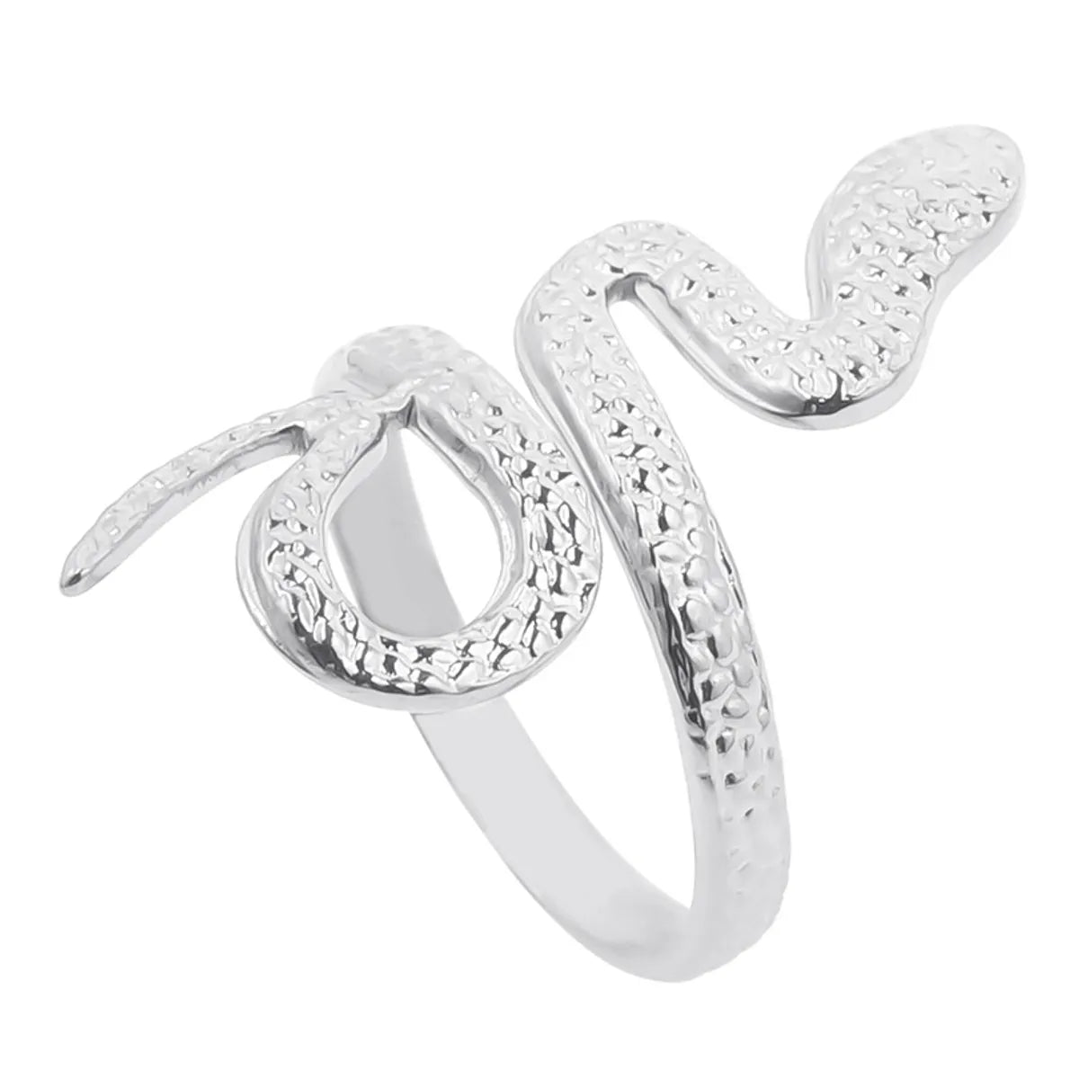 1 Piece Simple Style Snake Metal Wholesale Rings