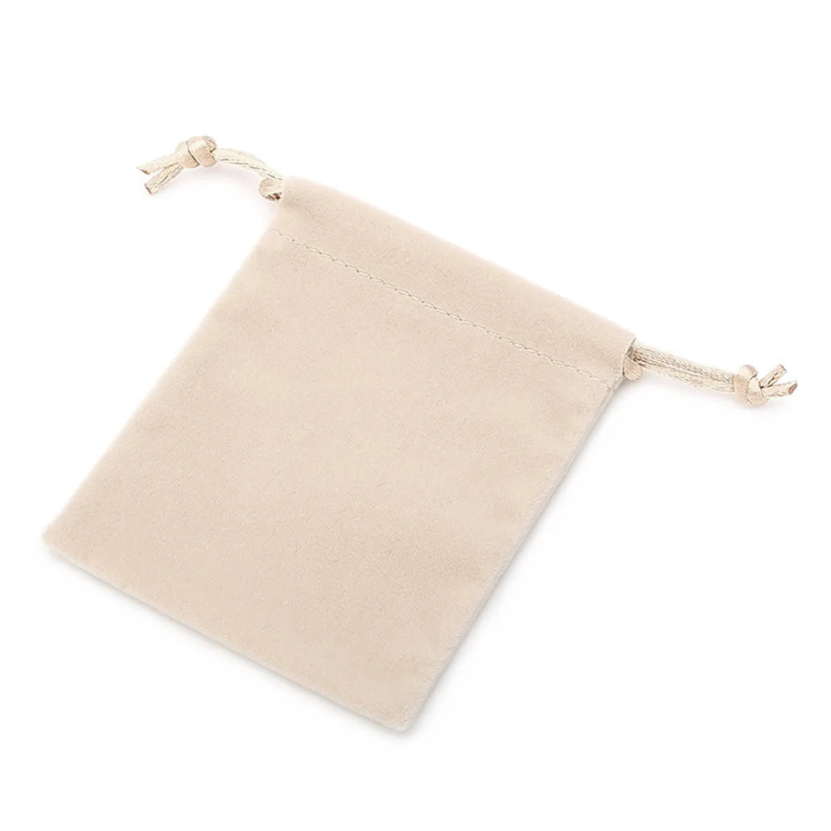 Simple Style Solid Color Cloth Jewelry Packaging Bags