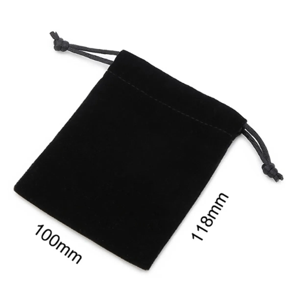 Simple Style Solid Color Cloth Jewelry Packaging Bags