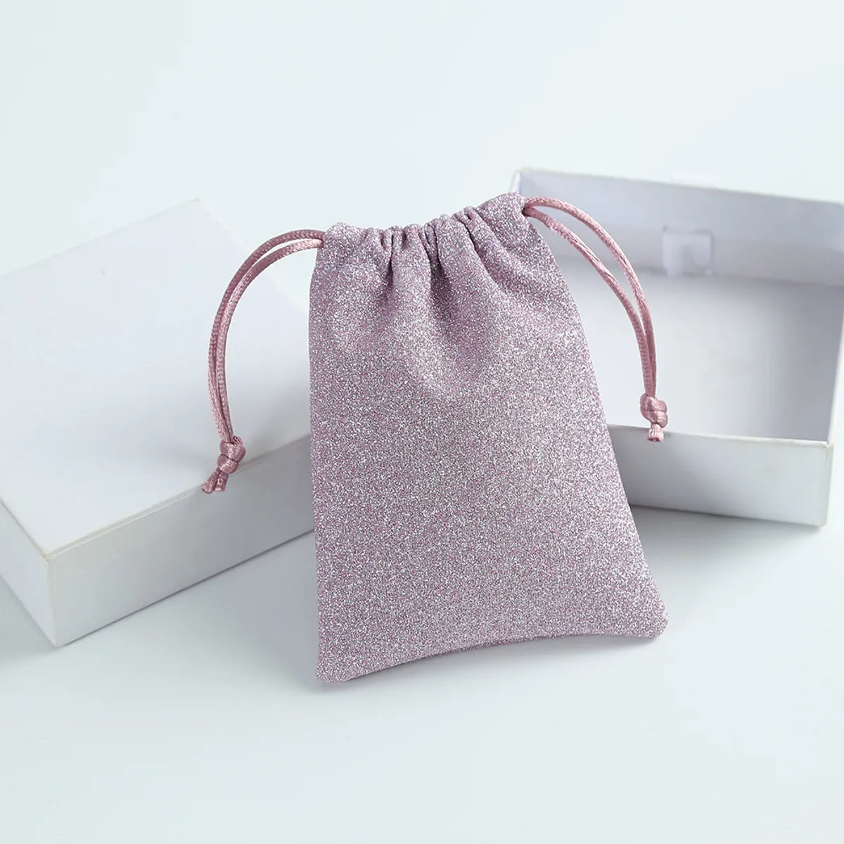 Simple Style Solid Color Cloth Jewelry Packaging Bags