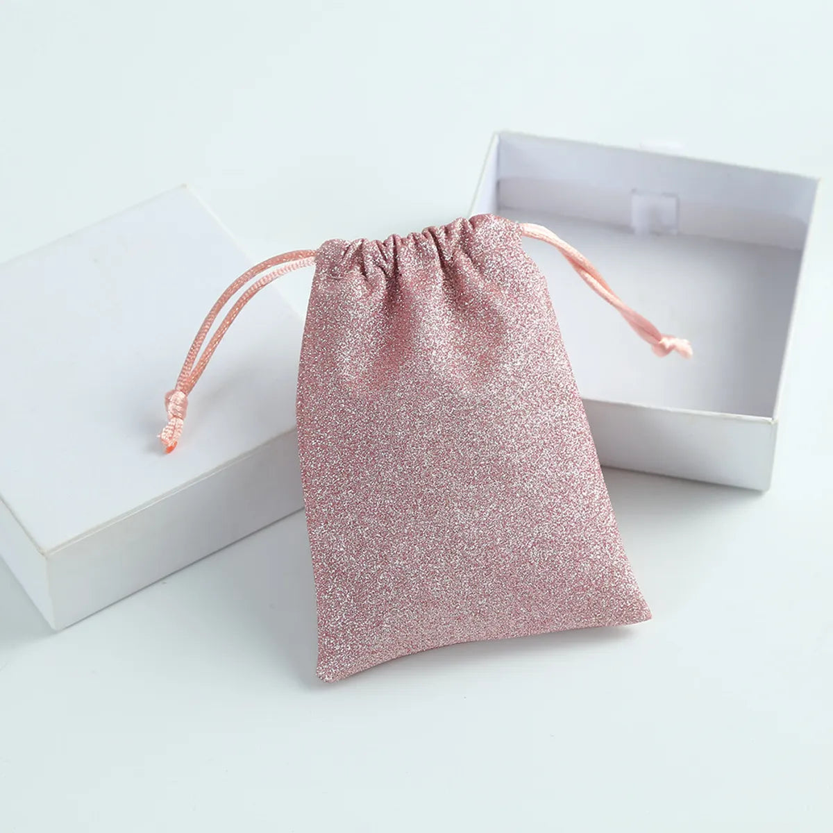 Simple Style Solid Color Cloth Jewelry Packaging Bags