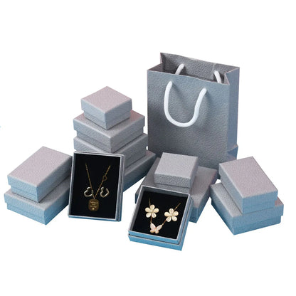 1 Piece Simple Style Solid Color Paper Jewelry Boxes