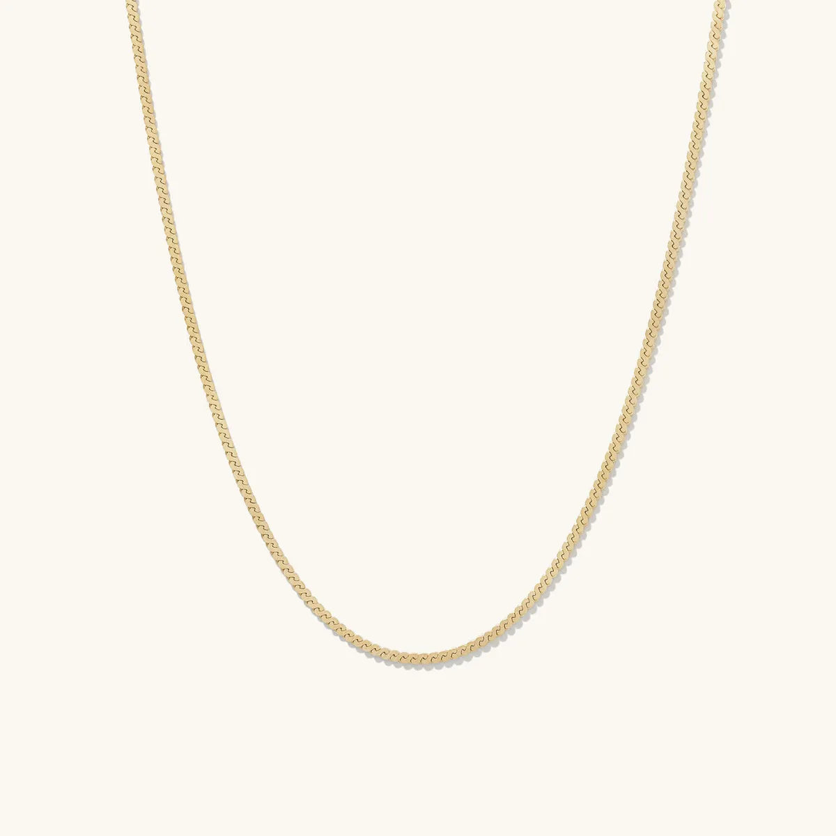 Simple Style Solid Color Titanium Steel Plating Gold Plated Necklace