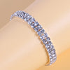 1 Piece Simple Style Square Ferroalloy Inlay Rhinestones Women'S Bracelets