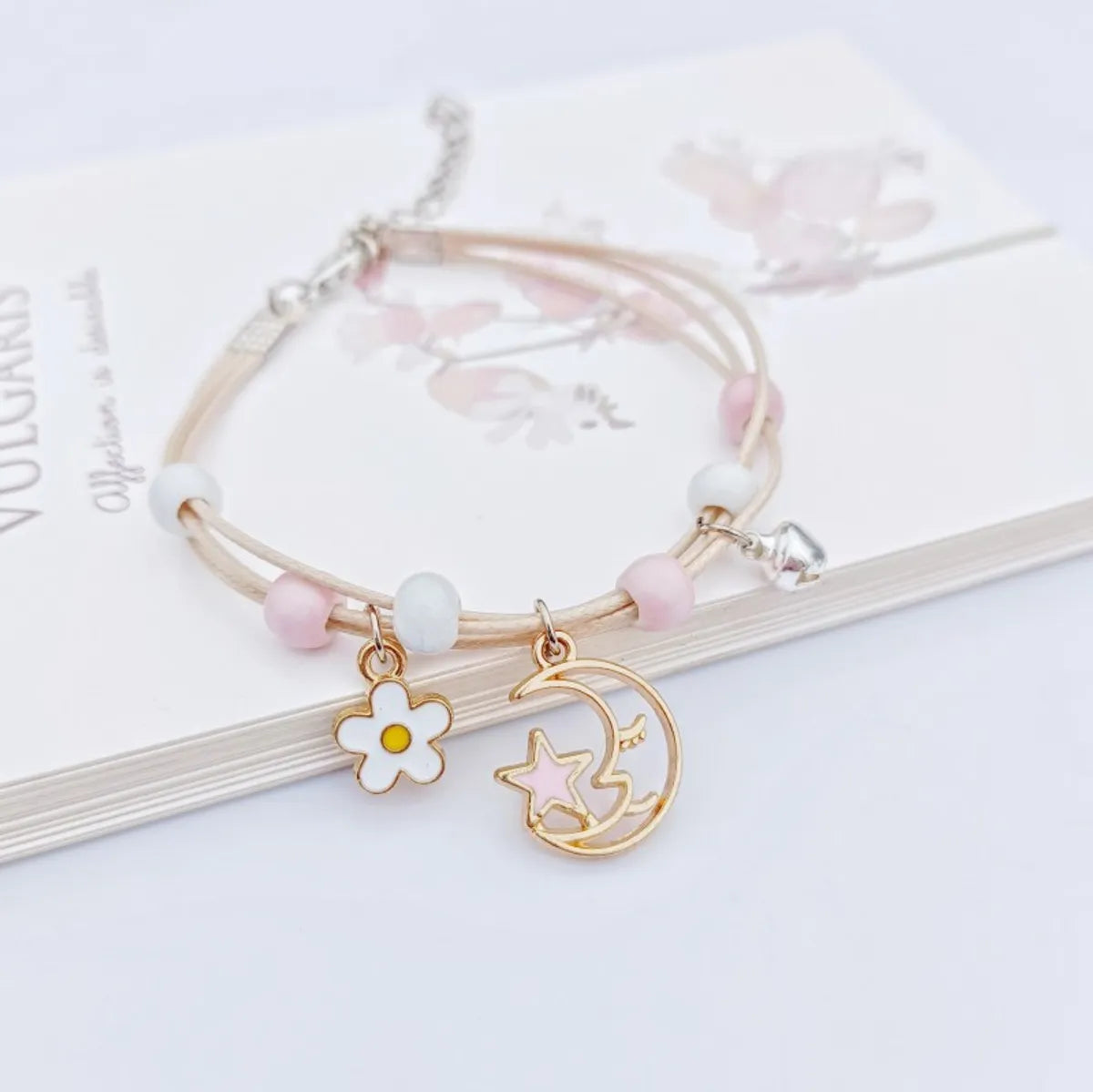 1 Piece Simple Style Star Ceramic Metal Plating Women's Bracelets