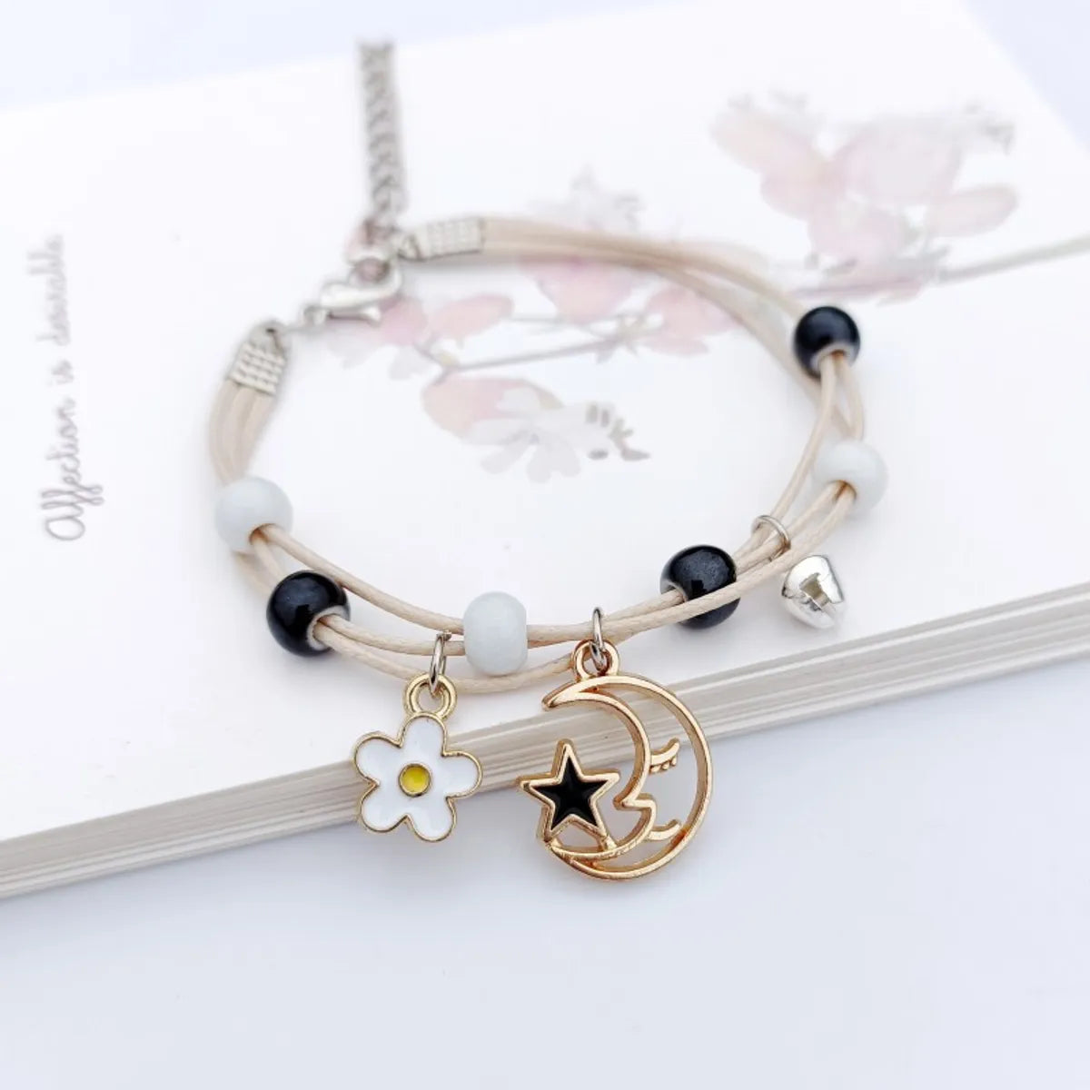 1 Piece Simple Style Star Ceramic Metal Plating Women's Bracelets