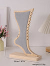 1 Piece Solid Wood IG Style Artistic Foot Jewelry Display Jewelry Rack