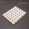 1 Piece Solid Wood Simple Style Printing Jewelry Display