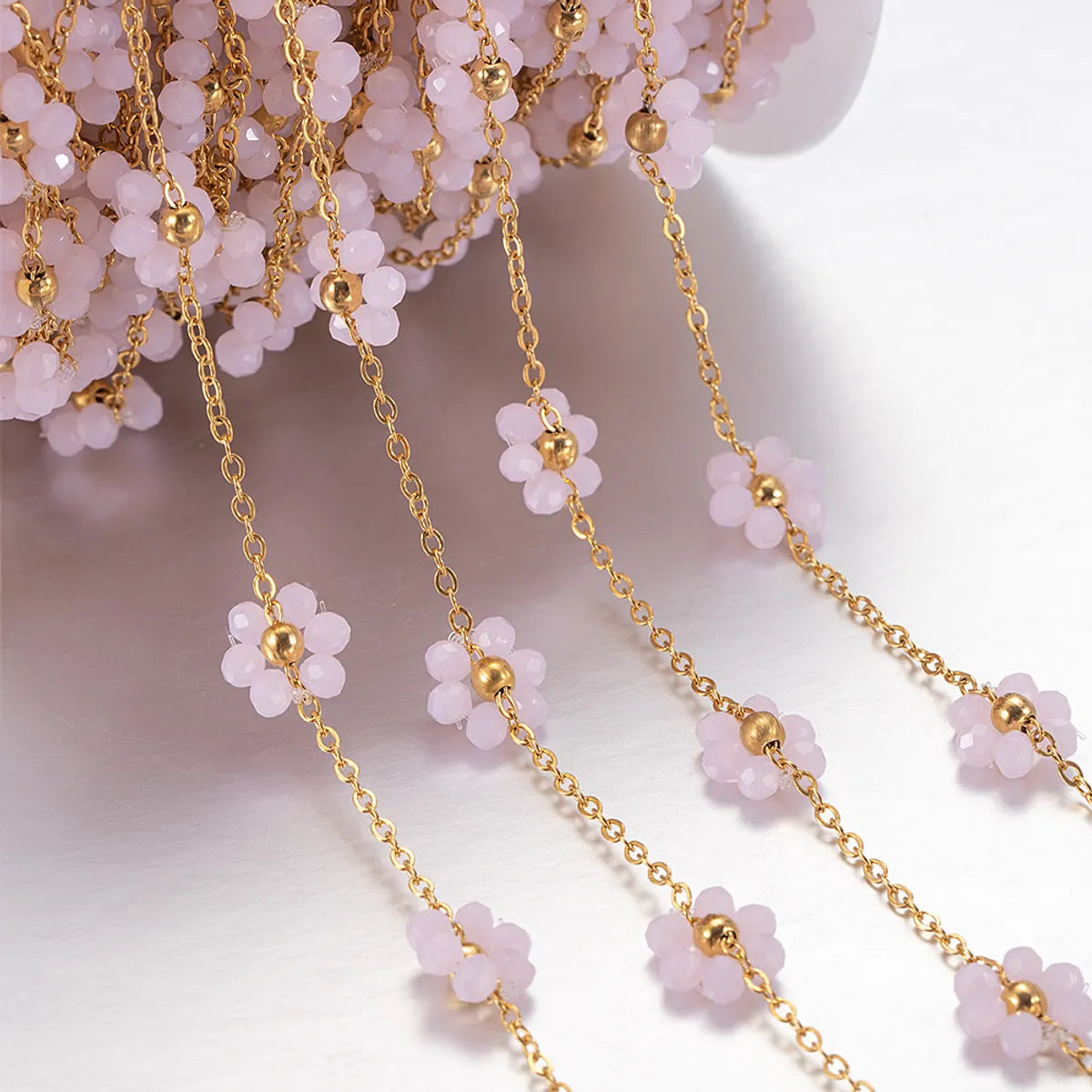 1 Piece Stainless Steel Flower Chain