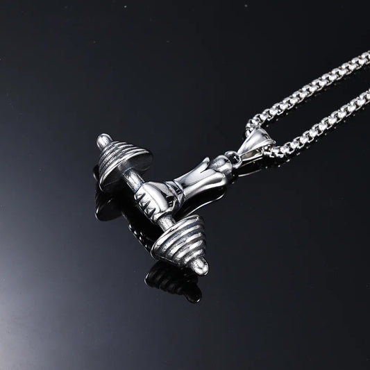 1 Piece 304 Stainless Steel Geometric Pendant Chain