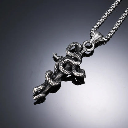 1 Piece 304 Stainless Steel Geometric Pendant Chain